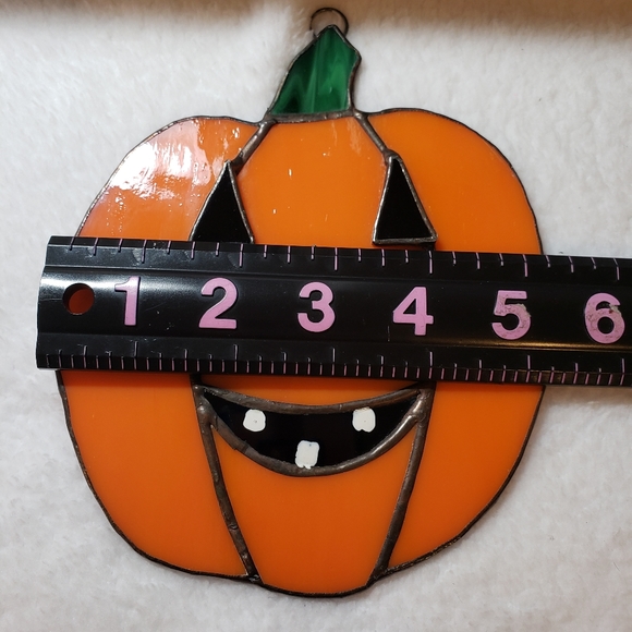 Stained Glass Pumpkin - Picture 8 of 10